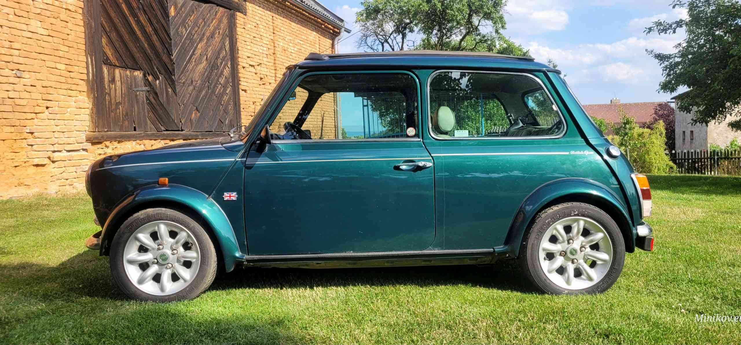 Rover Mini Cooper Sport British Open 1.3 MPI – 1999 k renovaci