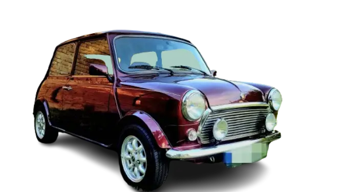 Rover Mini Cooper 40th Anniversary Mulberry Red