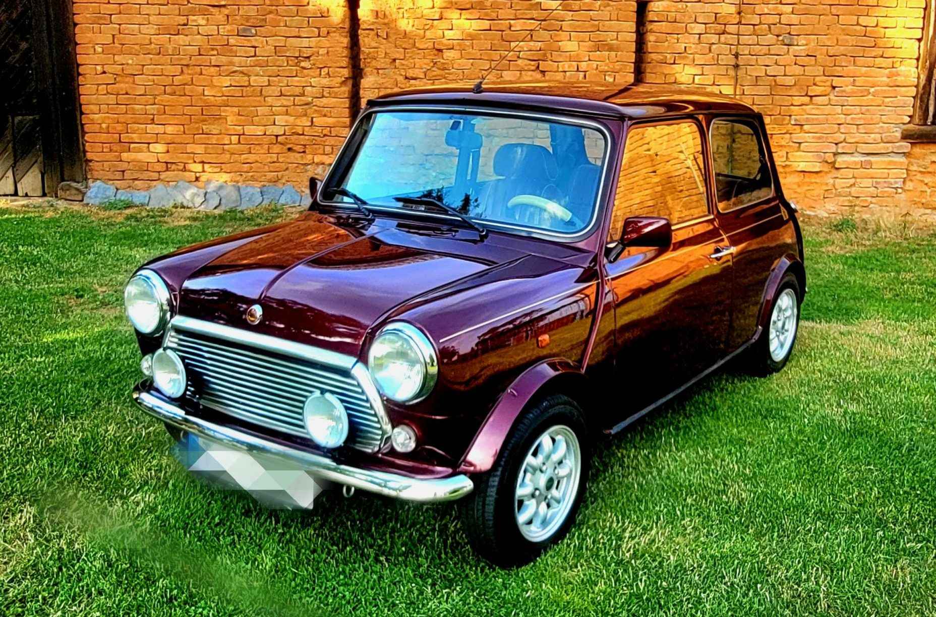 Rover Mini Cooper 40th Anniversary Mulberry Red